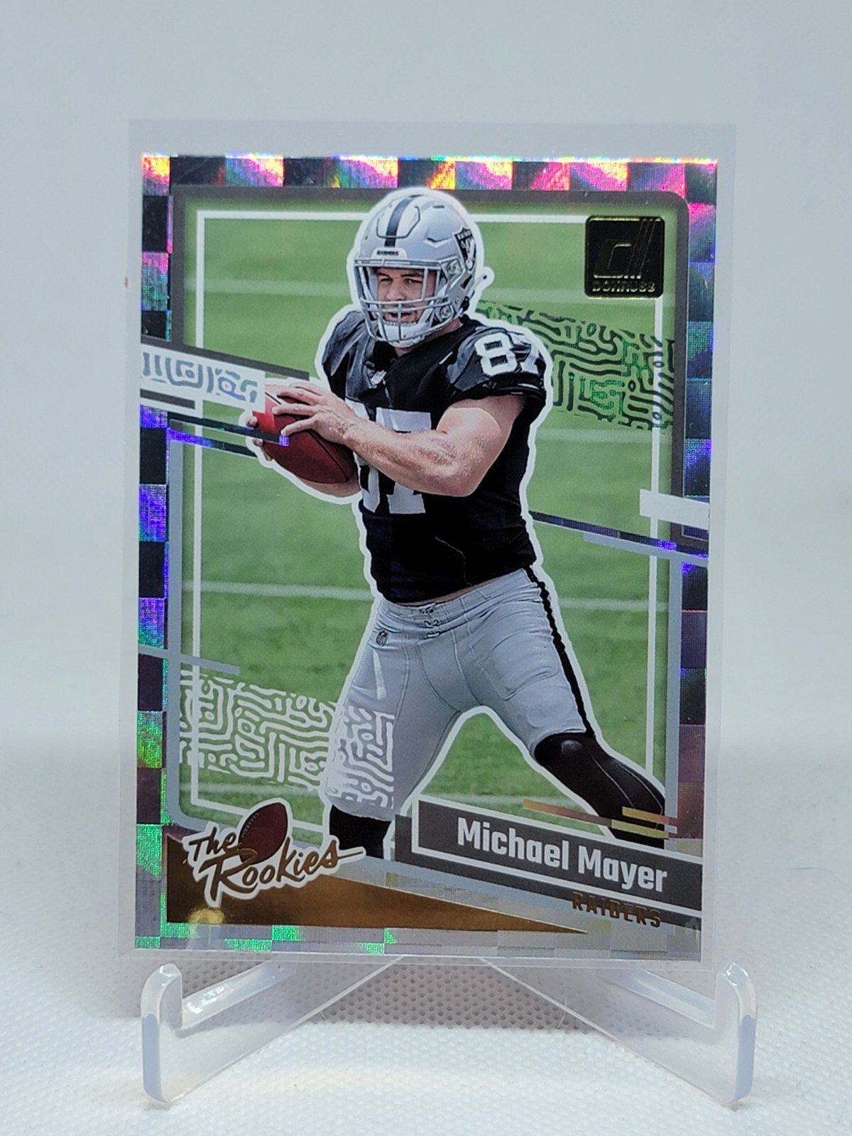 2023 Panini Donruss Michael Mayer The Rookies Las Vegas Raiders #13 E9E