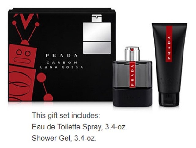 prada luna rossa carbon shower gel