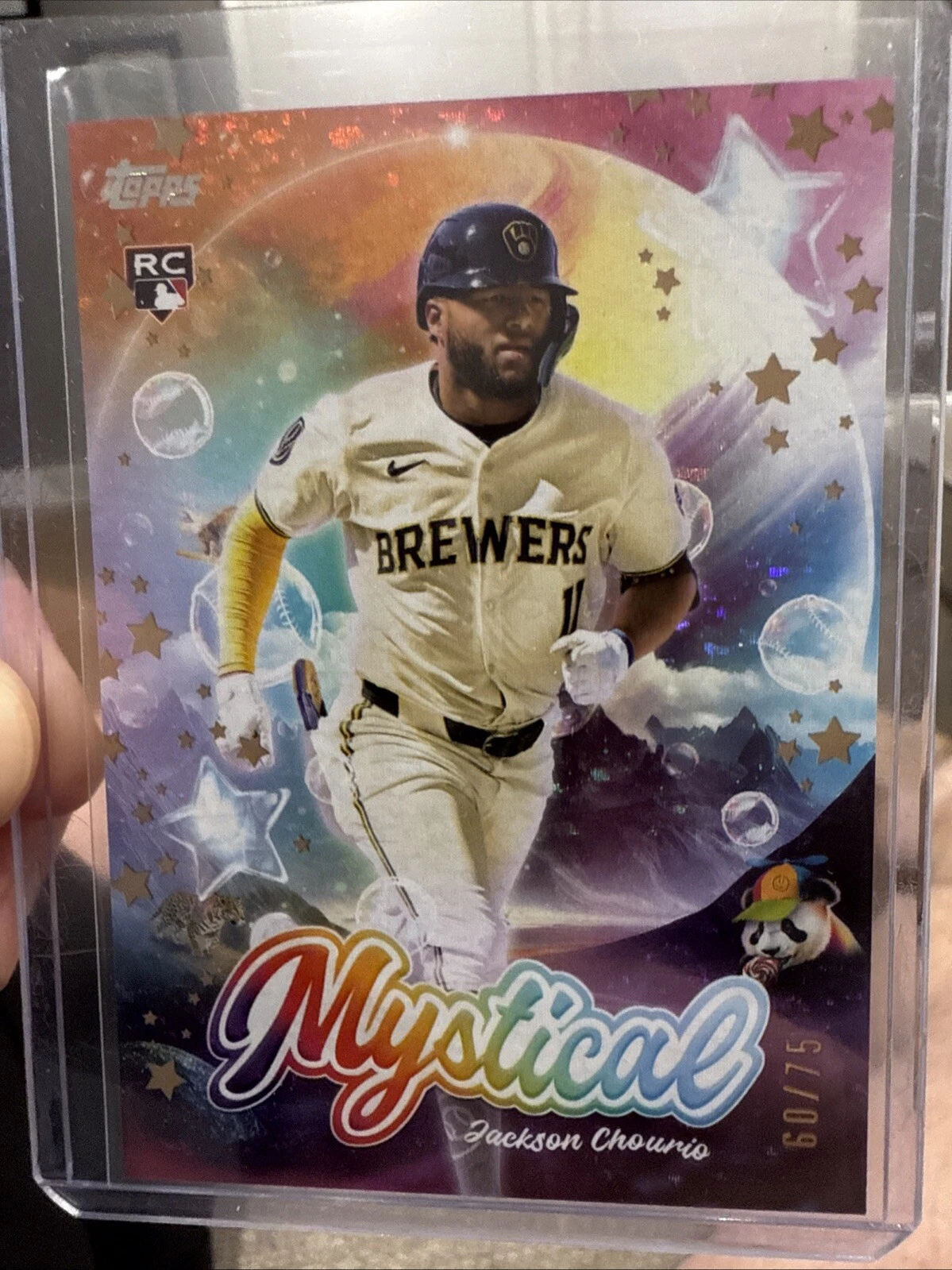 2024 Topps Update Series - Mystical Gold #MYS-20 60/75 Jackson Chourio (RC)