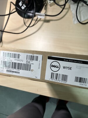 NEU ORIGINAL Dell Wyse 3010 Thin Client 0G Flash/1GBR mit ThinOS UK LAGER  S