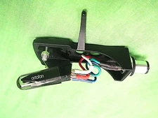 NEW ORTOFON OM5 S CARTRIDGE & FACTORY STYLUS ON  AUDIO TECHNICA TYPE HEADSHELL