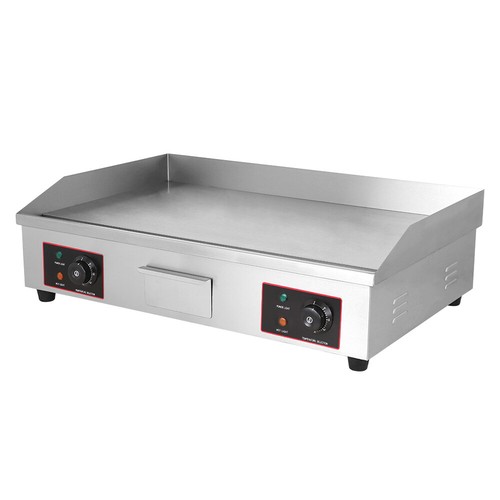 4400W Large Electric Griddle Hotplate Chip Grill BBQ Bacon Egg Fryer Commercial - Picture 3 of 12