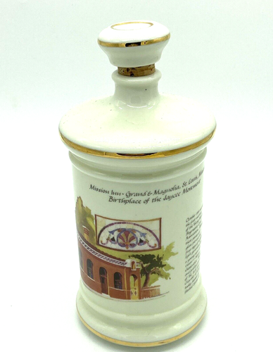 Decantador Jaycees 1989 Serie Una Botella de Porcelana Mission Inn - Imagen 5 de 9