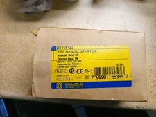 NEW SQUARE D 2510FG2P FHP MANUAL STARTER SWITCH   