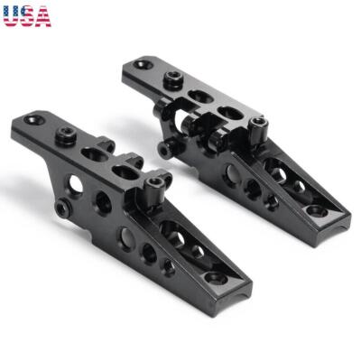 For 1/10 RC Wraith 90048 RR10 Black CNC Alloy Metal Axle Shock Link Mount 2pcs
