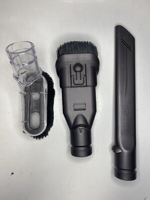 OEM DYSON V6 Soft Dusting Brush / 2-In-1 Tool / Crevice Attachment LOT OF 3