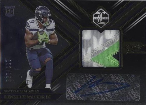 2022 Panini Gold Standard Prime Rookie Auto Patch Kenneth Walker