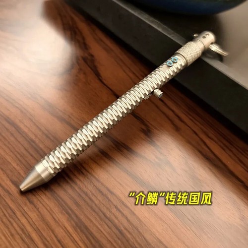 EDC Titanium Alloy Pen With Collection Writing Outdoor Portable Signature Tools - Picture 26 of 30
