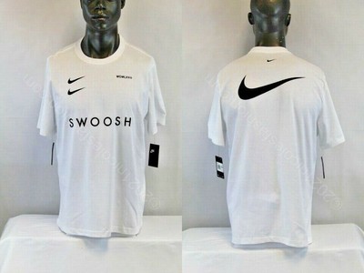 Nike S/S NSW DUAL SWOOSH PACK T-SHIRT WHITE/BLACK CV5892-100 | eBay