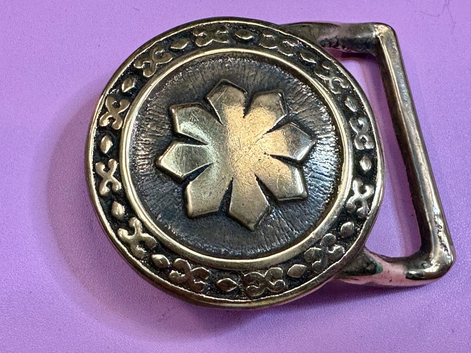 Snow Flake Large Banshee Solid Brass Round Tech E… - image 14