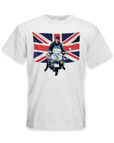 Union Jack Scooter Mod Men's T-Shirt - Jam Fashion The Who Quadrophenia