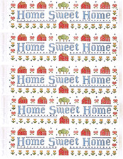 ¡Pegatinas álbum de recortes Frances Meyer HOME Sweet Home! ¡5 hojas de título!