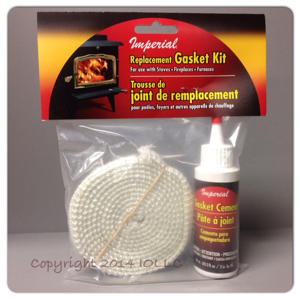 Imperial 7 Ft 1/8" x 3/4" Wood Pellet Stove Door Flat Gasket
