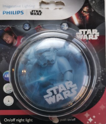 Philips Star Wars LED Nachtlicht Batteriebetrieben Kinderzimmerlampe 7192430P0