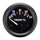 <!--F#f_0-->52mm Black Water Temperature Temp Gauge 40-120℃ Waterproof for Boat Car Truck<!--F/-->
