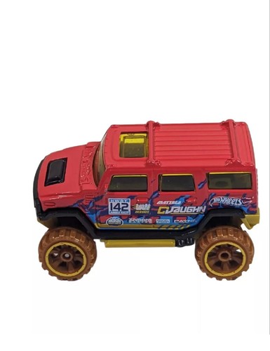 2008 Mattel Hot Wheels Hummer HWRT 142 Jungle Rally Morse Motors 1186 - Picture 3 of 7