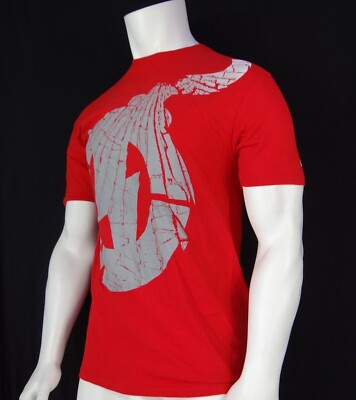 NEW ALPINESTARS RACING TEAM FRACTURE NITRO RED MENS Size Medium T SHIRT RALP-42