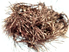 CRYSTAL ICE HACKLE - COPPER - 5 Yds. - Feather Replacement - Fly Tying Materials