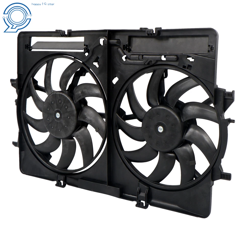 Radiator Cooling Fan Assembly for Audi A5 Q3 A6 A4 Q5 / AU3115113 New Foto 4 de 4