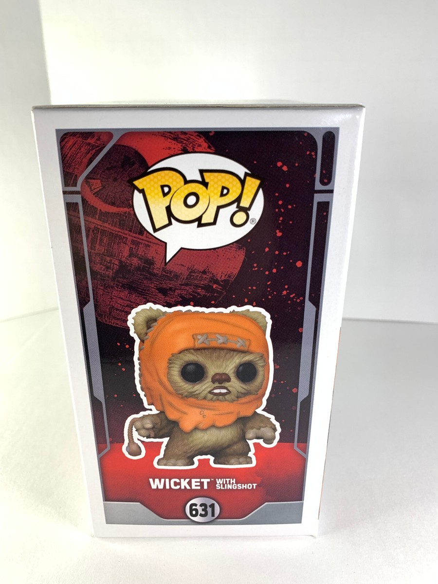Funko Pop! - Wicket with Slingshot #631 - Star Wars - Summer Funko Pop! - Wicket with Slingshot #631 - Star Wars - Summer