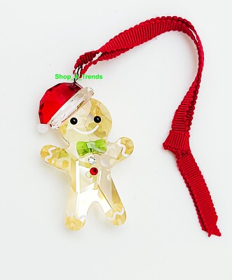 New in Gift Box SWAROVSKI Brand 5627607 Holiday Cheers Gingerbread