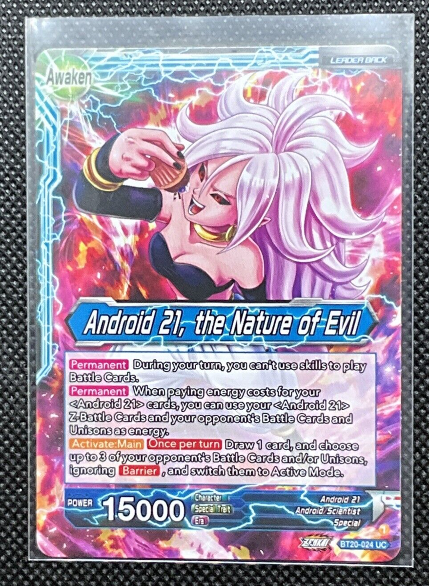 Android 21, the Nature of Evil #BT20-024 UC. Dragon Ball Z Power
