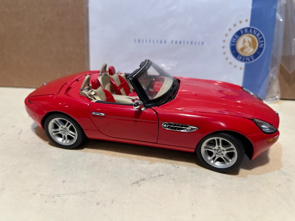 1/24 FRANKLIN MINT BMW Z8 ROADSTER RED TAN TOP | eBay