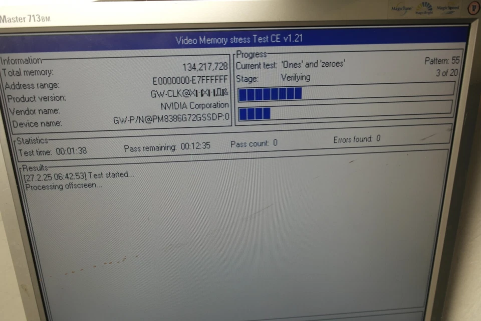 Nvidia GeForce 7200 GS 128 MB 16*PCIe DVI VGA S-VIDEO Graphics Card - Image 3 of 4