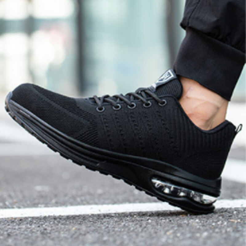 SAOLA Scarpe antinfortunistiche da lavoro uomo punta acciaio antiforatura protettive sneakers