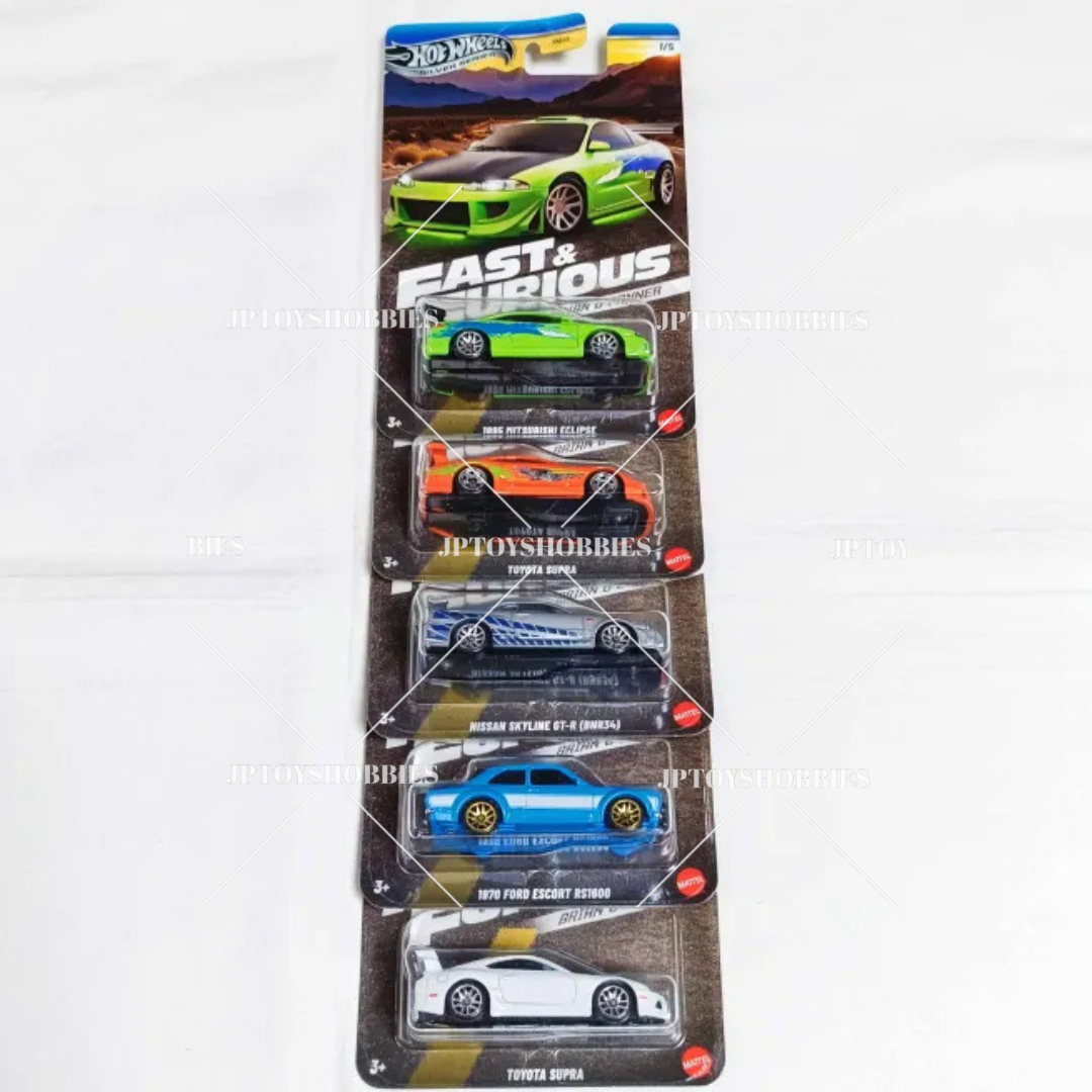 Hot Wheels Fast & Furious Theme Assortment Brian O'Conner