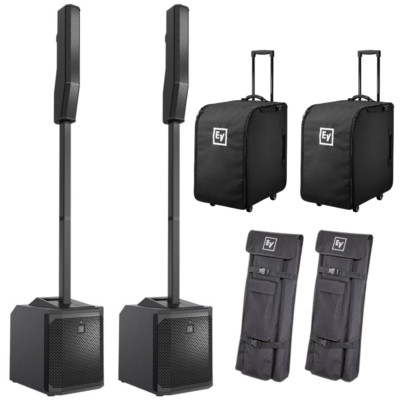 Electro-Voice EVOLVE 30M tragbares Säulen-Lautsprechersystem (Paket)