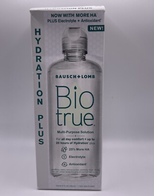 Biotrue Hydration Plus Contact Lens Solution Multi-Purpose Solution