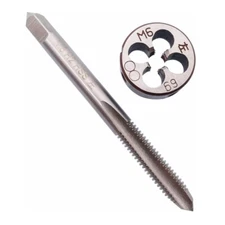 US Stock HSS M6 x 1mm Tap & M6 x 1.0mm Die Metric Thread Left Hand M1004