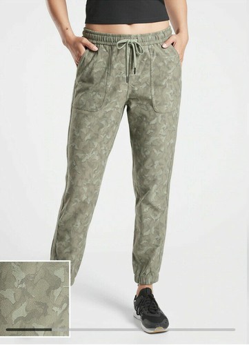 Athleta Laurel Olive Printed Farallon 