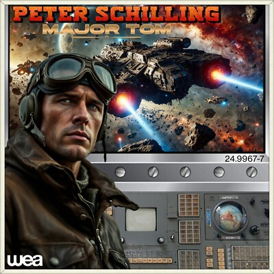 7'' PETER SCHILLING Major Tom (Völlig losgelöst) WEA 45rpm NDW 1982 NEUWERTIG!