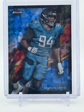 2024 MAASON SMITH TOPPS FINEST COMMON BLUE CHECKERBOARD REFRAC #73 /99, JAGUARS
