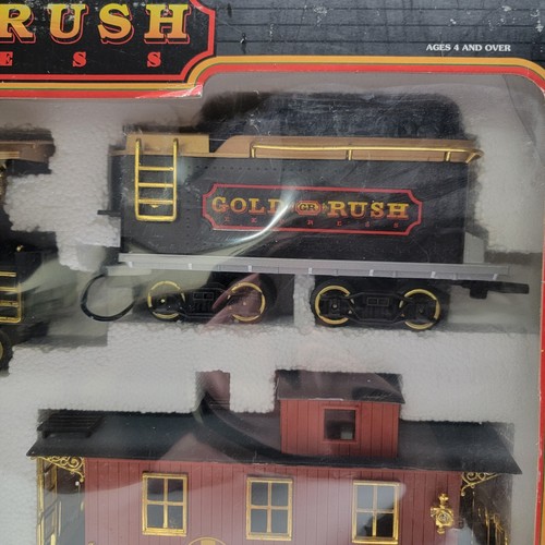 Gold Rush Express G-Scale Train Set By New Bright No. 186 2003 - Picture 6 of 14