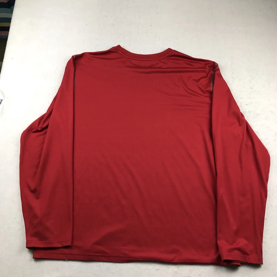 Camisa NordicTrack NT Dri Adulto XL Roja Mangas Largas Camiseta Ligera Foto 4 de 4