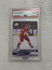2023 UPPER DECK #496 CONNOR ZARY YOUNG GUNS ROOKIE RC GEM MINT PSA 10