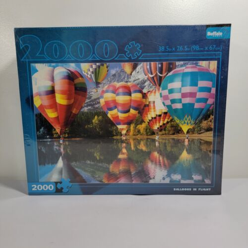 Buffalo Games Ballons in Flight 2000 pièces puzzle neuf scellé - Photo 1 sur 5