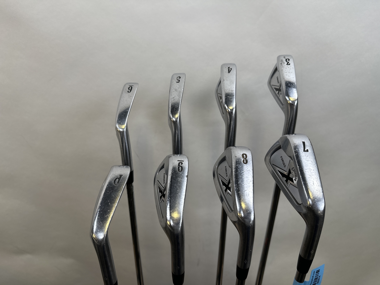 Callaway X 3PW Iron Set RH Standard Length Steel Shafts Extra Stiff Flex eBay