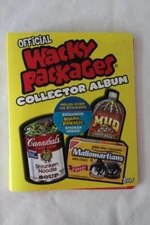 2006 TOPPS WACKY PACKAGES NEW COLLECTOR ALBUM WITH ANS 4 BONUS CARD