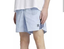 NEW Adidas Originals Adicolor Classics Sprinter Shorts Mens Blue Small