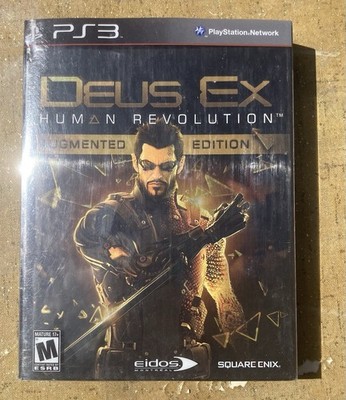 Deus Ex: Human Revolution Augmented Edition Sony Playstation 3 PS3 Clean Discs