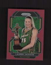 2022 Panini Prizm WNBA #30 Lauren Jackson Red #/199