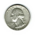 1962-D Washington Quarter, 90% Silver