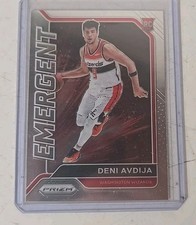 2020-21 Panini Prizm Basketball #27 Deni Avdija Emergent Washington Wizards