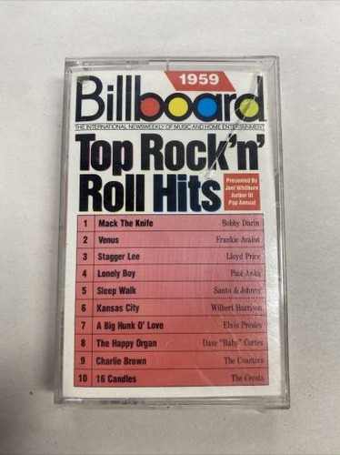 Billboard Top Hits: 1959 (Music Cassette) - Imagen 1 de 1