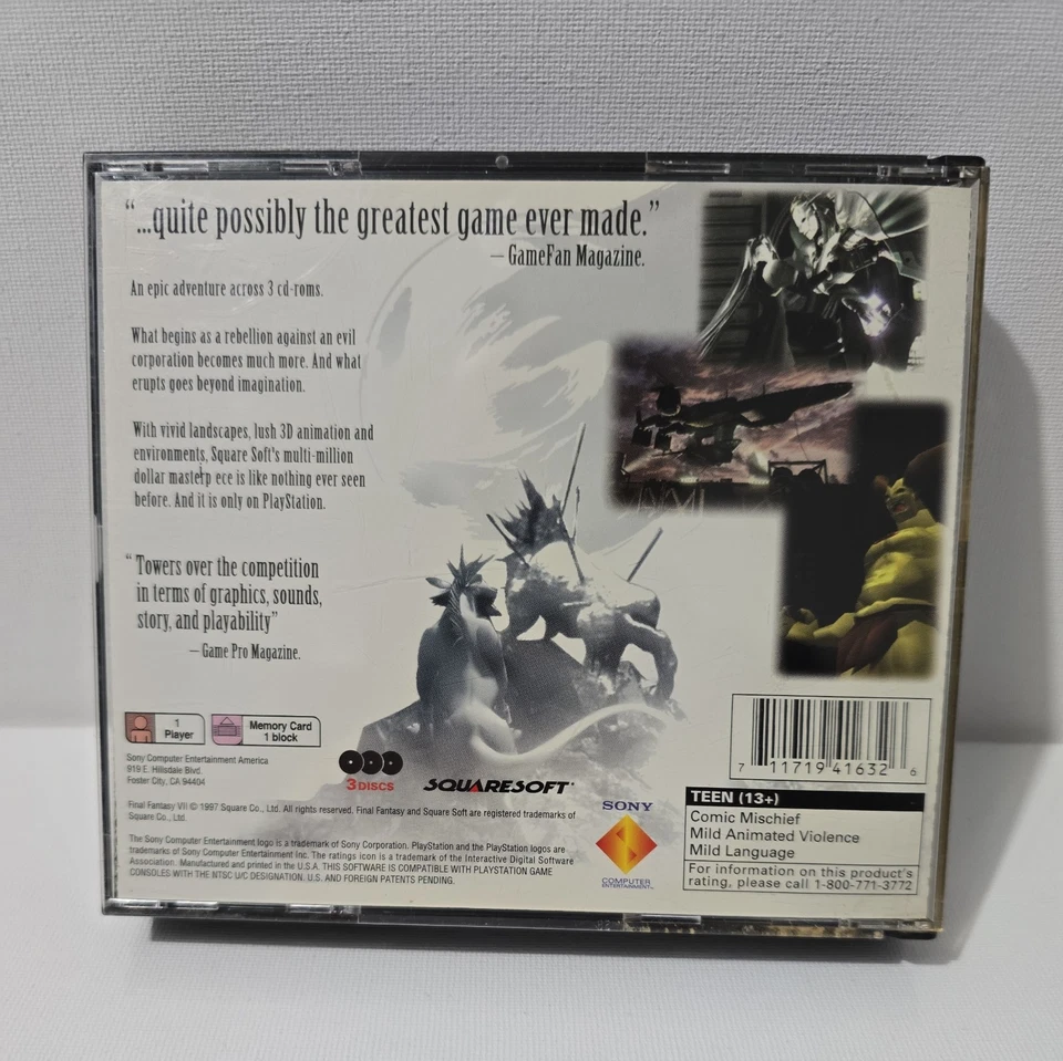 Final Fantasy VII (PlayStation 1, 1997) Foto 2 de 4