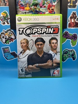 Top Spin 3 Tennis Game for Xbox 360